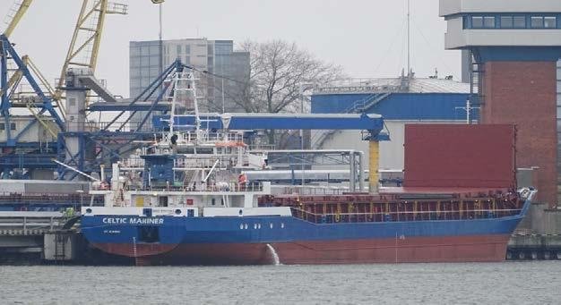  Scottish West Coast - CELTIC MARINER       transiting North Channel at Belfast