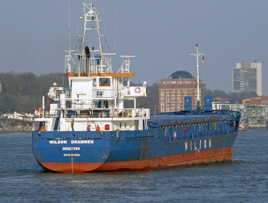  Irish Sea - WILSON DRAMMEN       transiting North Channel Belfast