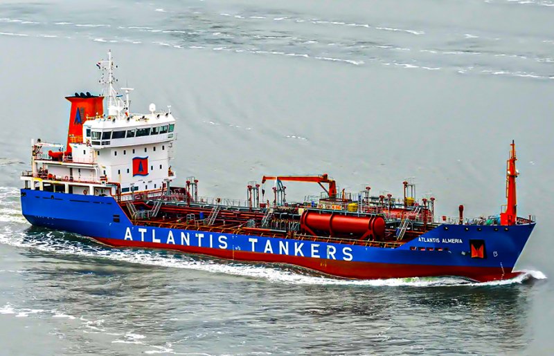 Transit: ATLANTIS ALMERIA     entering English South Coast at The Dover Strait