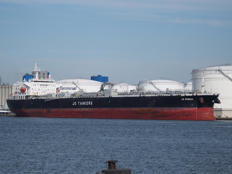 Photograph of the Chemical/Oil Products Tanker (LR1): TORM INTEGRITY       (IMO: 9602710). Documented in UK and Regional Shipping Movements.