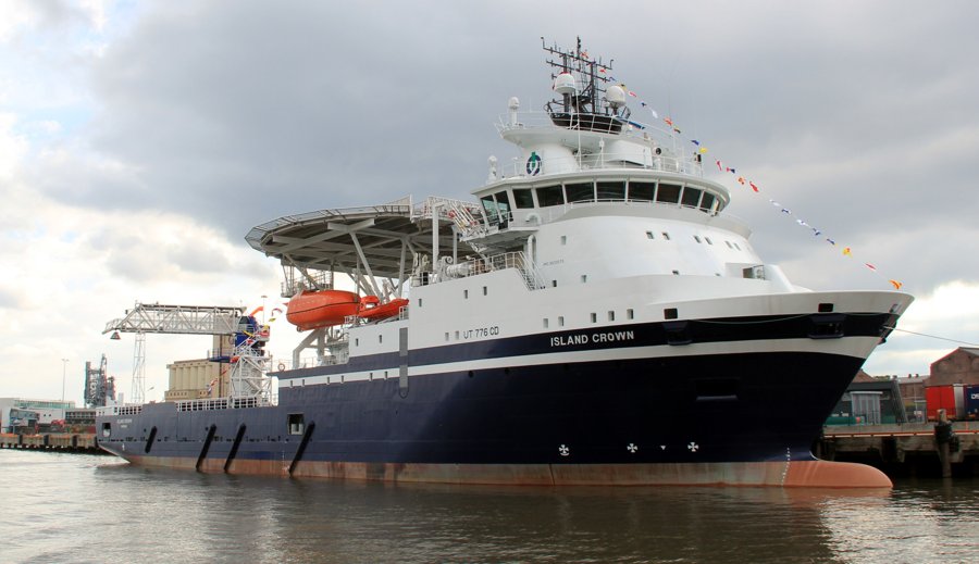  Irish Sea - STIRLING CASTLE      transiting St Georges Channel