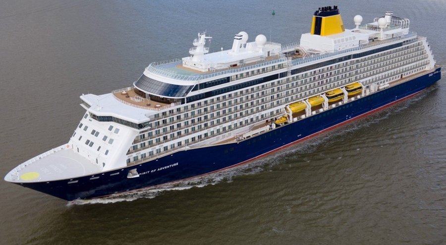 Cork Harbour Arrival: SPIRIT OF ADVENTURE