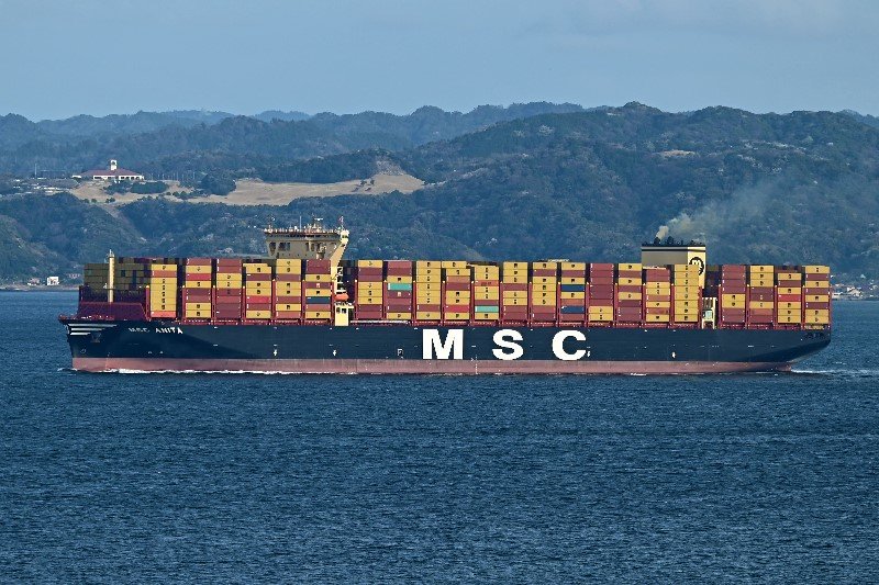 Felixstowe Arrival: MSC ANITA           